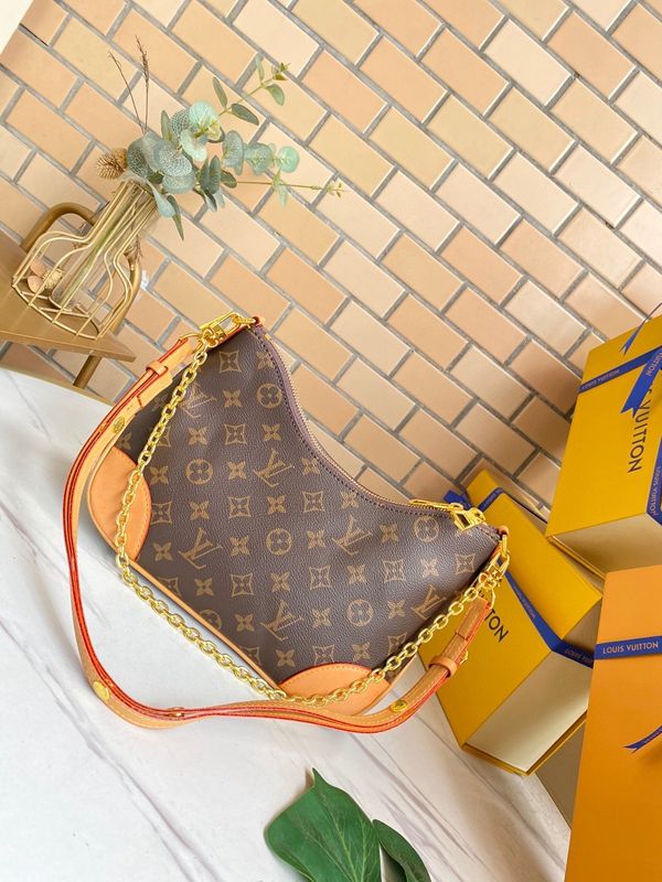 ルイヴィトンバッグ側面デザイン